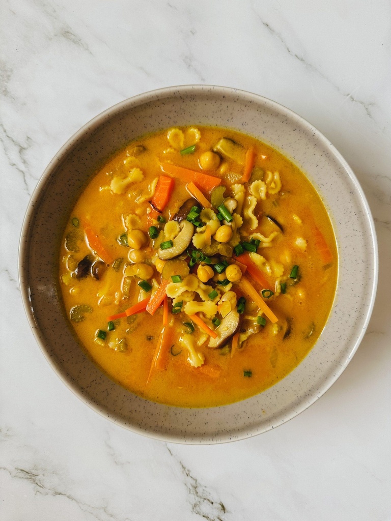 🥕 Soupe Pâtes, Carottes & Céleri Frais